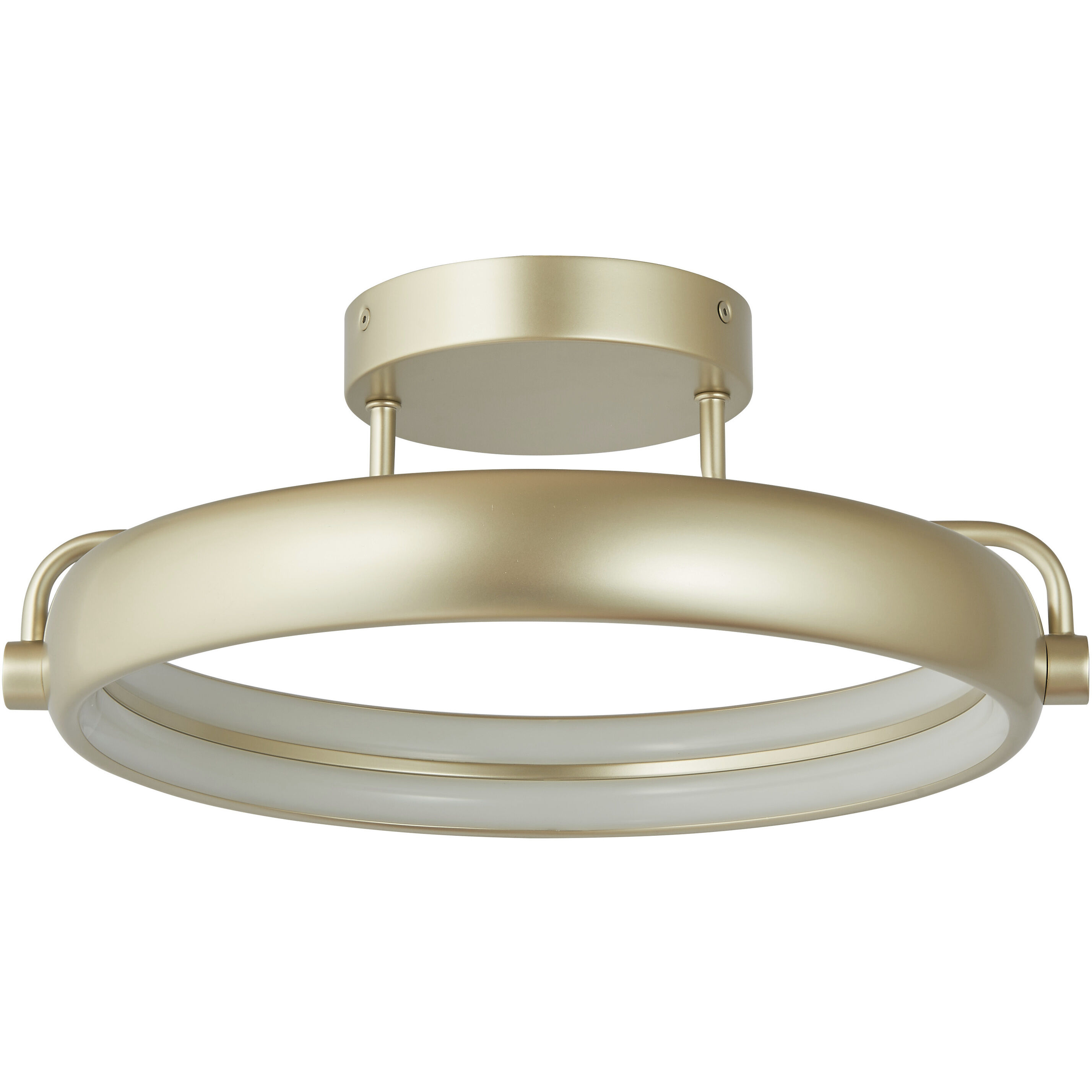 Rave LED 14 inch Titanium Silver Flush Mount Ceiling Light