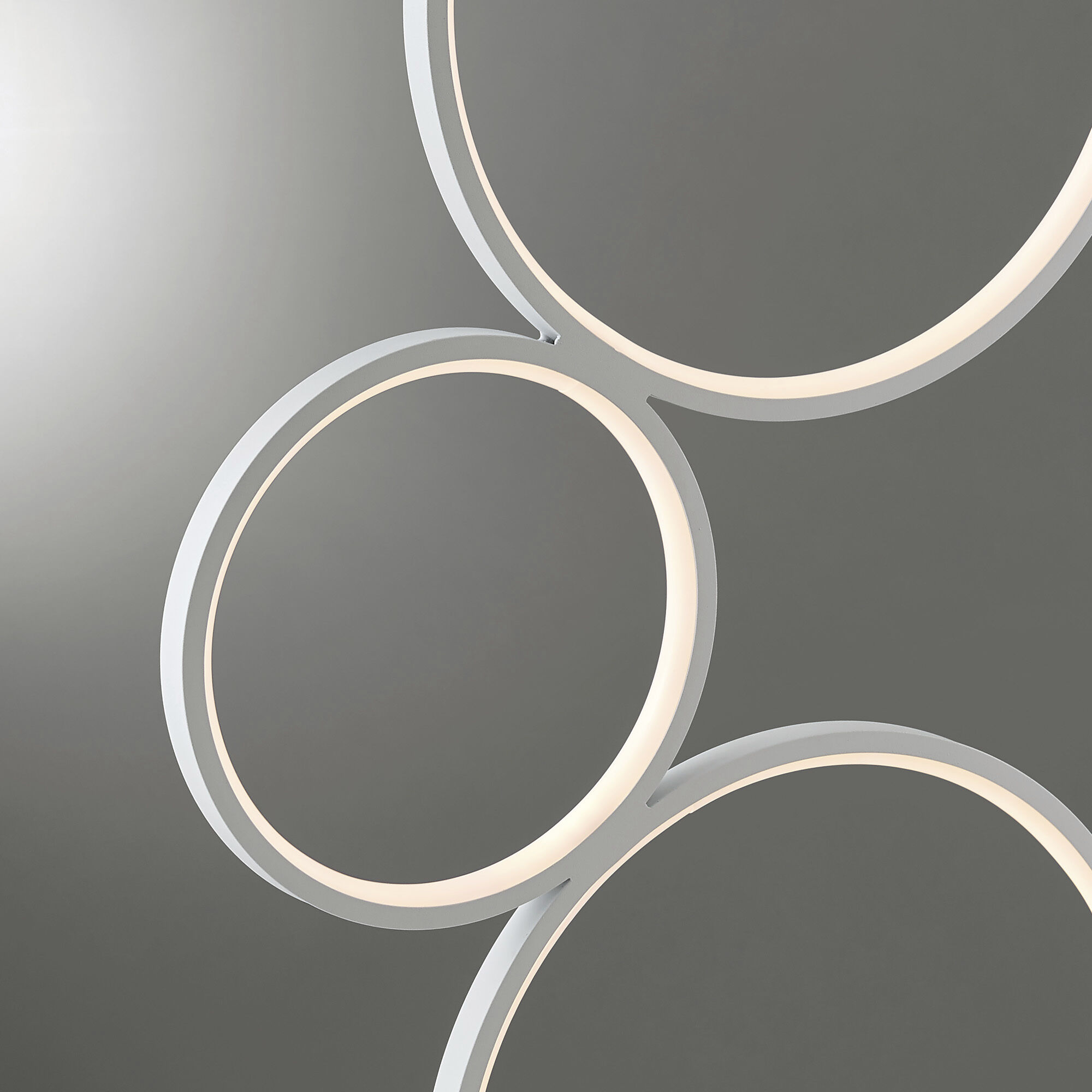 Fedora 44.75 inch 24.00 watt White Floor Lamp Portable Light