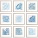 Waterside Collection Blue Framed Art
