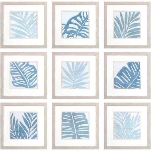 Waterside Collection Blue Framed Art