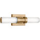Kiel LED 4.75 inch Satin Brass Bath Vanity Wall Light