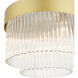 Norwich 4 Light 13 inch Soft Gold Flush Mount Ceiling Light