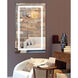 Adele 40 X 24 inch Wall Mirror