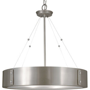 Oracle 4 Light 23 inch Roman Bronze with Ebony Accents Dining Chandelier Ceiling Light