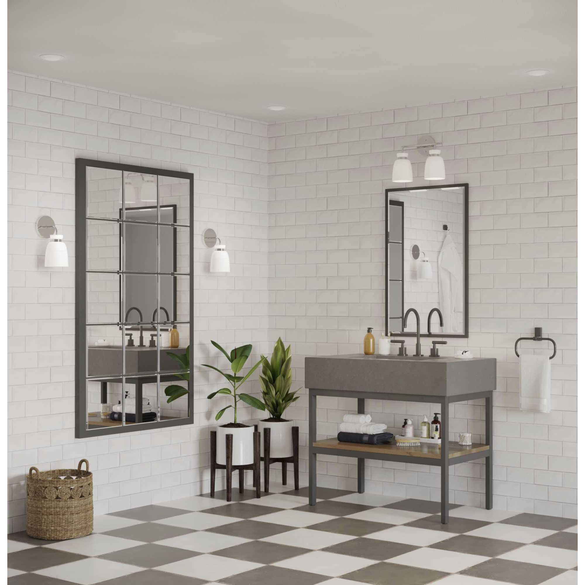 Lexie 2 Light 14 inch Polished Chrome Bathroom Vanity Light Wall Light