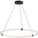Bruni LED 40.38 inch Black Pendant Ceiling Light