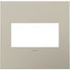 Adorne Satin Nickel Wall Plate, 2-Gang 