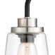 Colinton 20 inch 40.00 watt Brushed Nickel Table Lamp Portable Light