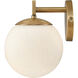 Gillian 3 Light 24 inch Natural Brass Vanity Light Wall Light