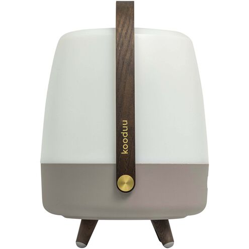 Lite Up Play 15.75 X 11.4 inch Earth Light Brown Taupe Portable Speaker Lamp in Earth Light Brown/Taupe, Kooduu