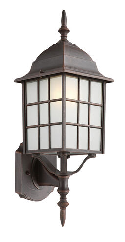 San Gabriel 1 Light 20 inch Rust Outdoor Wall Lantern