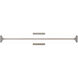 Bifold LED 34.25 inch Brushed Nickel Bath Vanity & Wall Light, dweLED