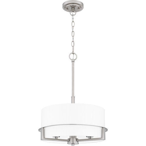 Seymour 3 Light 15 inch Brushed Nickel Pendant Ceiling Light, Large
