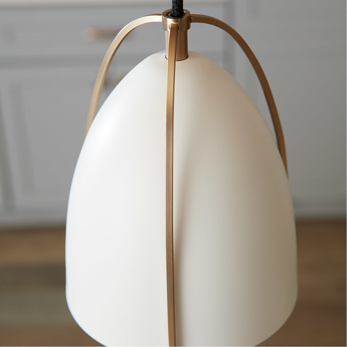 Sean Lavin Norman Pendant Ceiling Light in Satin Brass