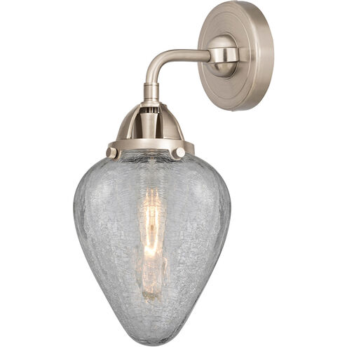 Nouveau 2 Geneseo LED 7 inch Brushed Satin Nickel Sconce Wall Light