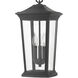 Bromley LED 10 inch Museum Black Outdoor Hanging Lantern