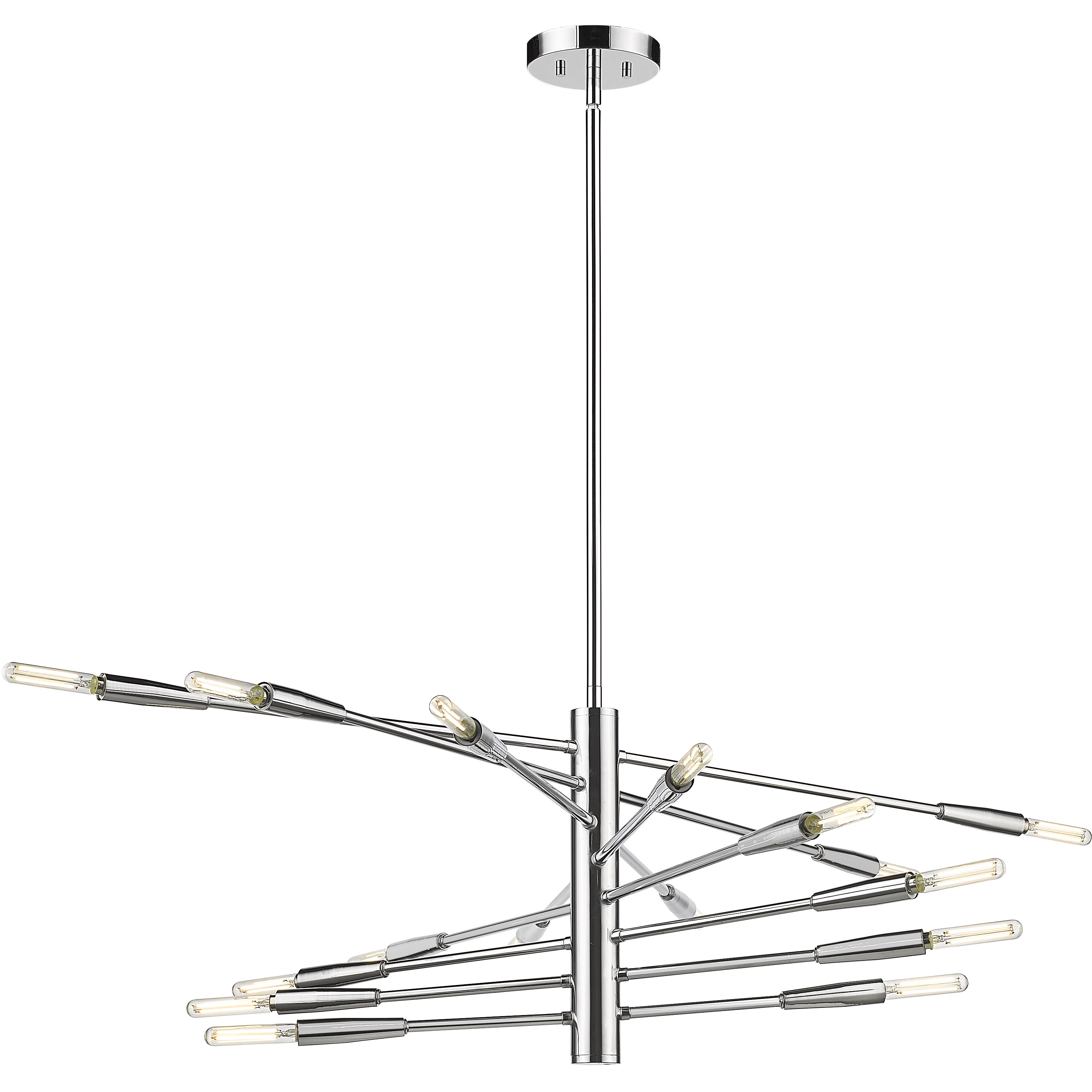 Ascension 16 Light 32 inch Chrome Chandelier Ceiling Light