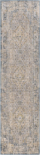 Aspendos 120 X 31 inch Denim Rug, Runner