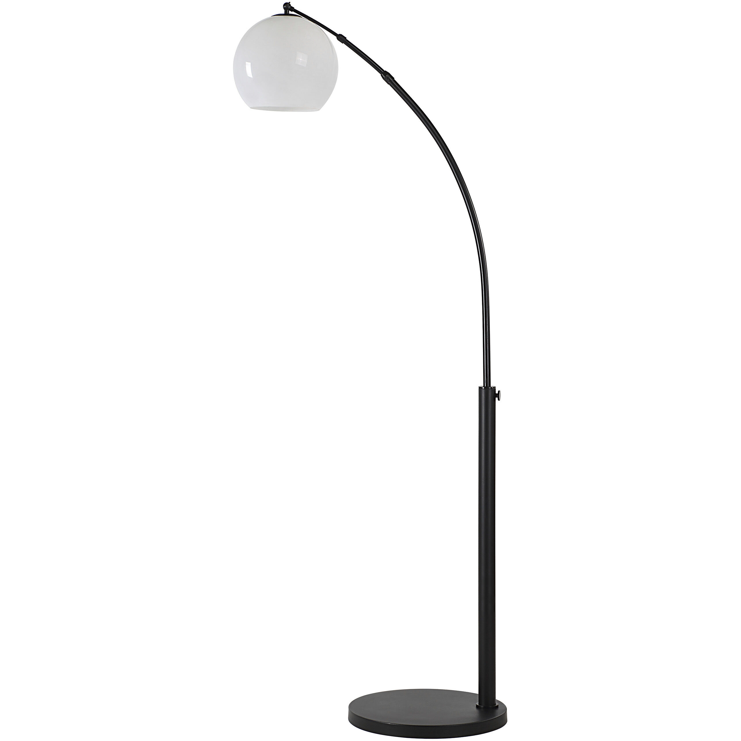 Pura 82 inch 40.00 watt Matte Black Floor Lamp Portable Light