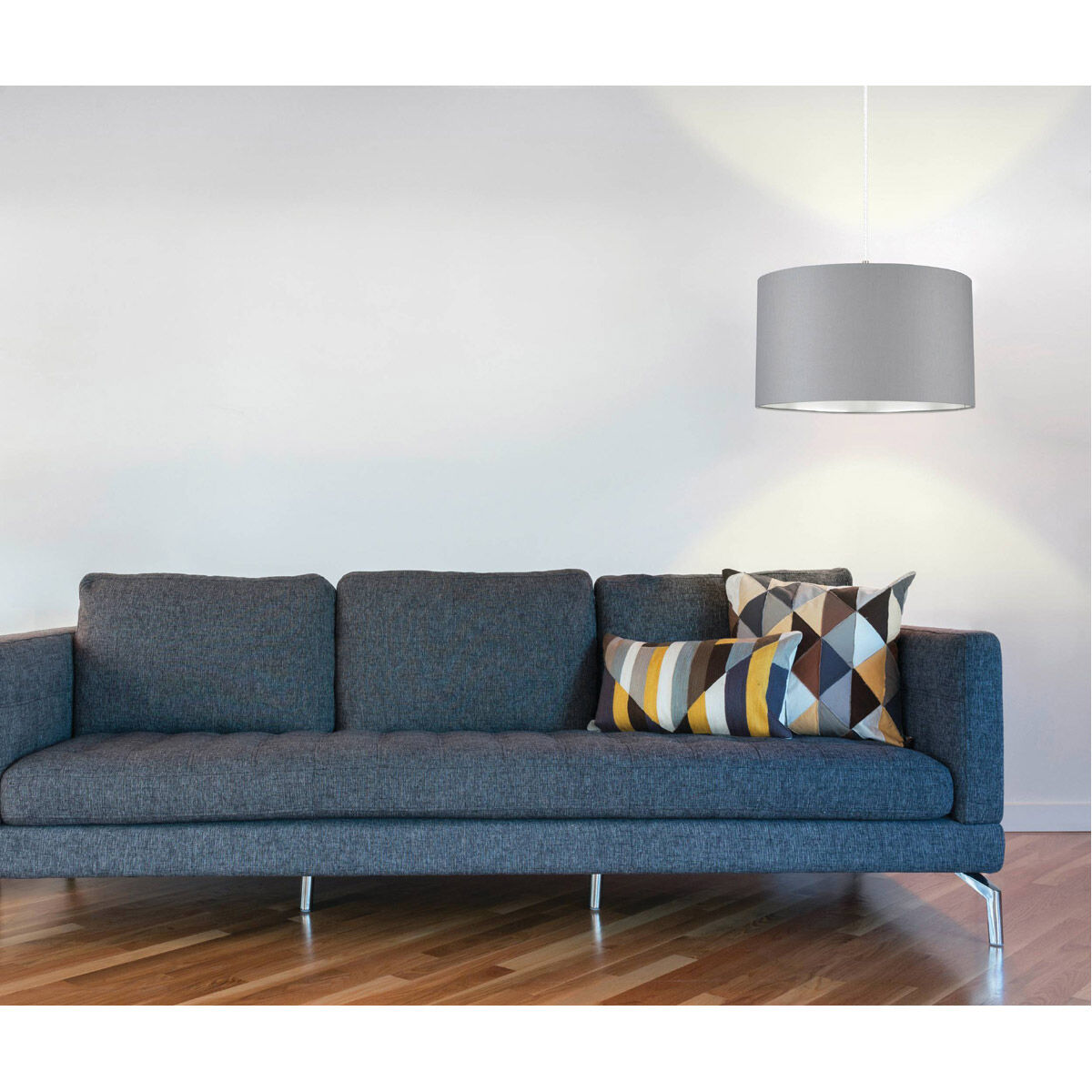 Maserlo 1 Light 15 inch Satin Nickel Pendant Ceiling Light