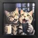 Happy Hour 11 X 11 inch Non-Glass Framed Art, Propac