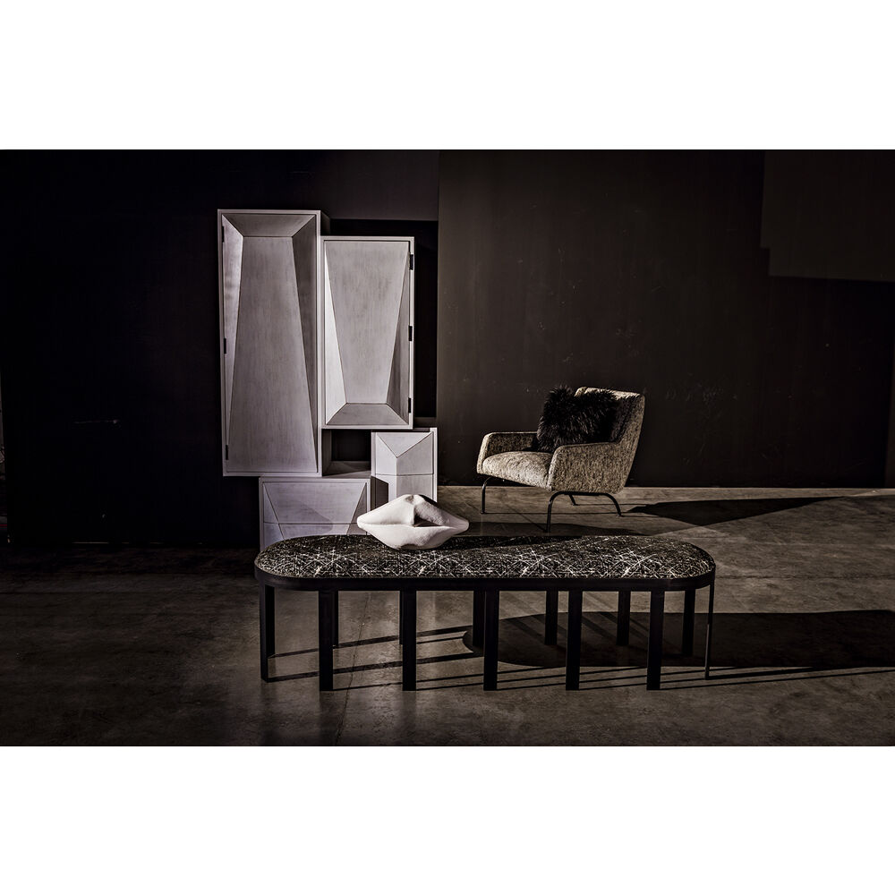 Lips White Fiber Cement Statue