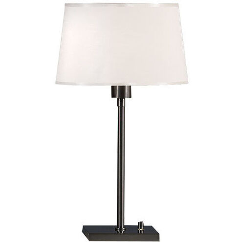 Real Simple 23 inch 100 watt Gunmetal Powder Coat Table Lamp Portable Light in Snowflake