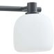 Valentina 4 Light 30 inch Matte Black Vanity Light Wall Light
