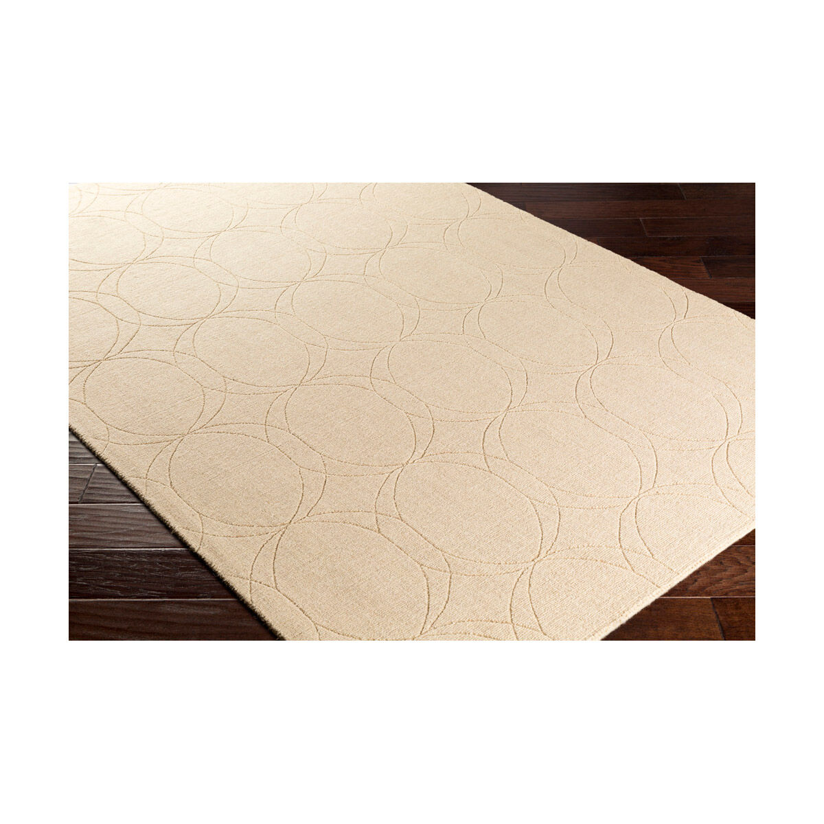 Ashlee 90 X 60 inch Neutral Area Rug, Wool