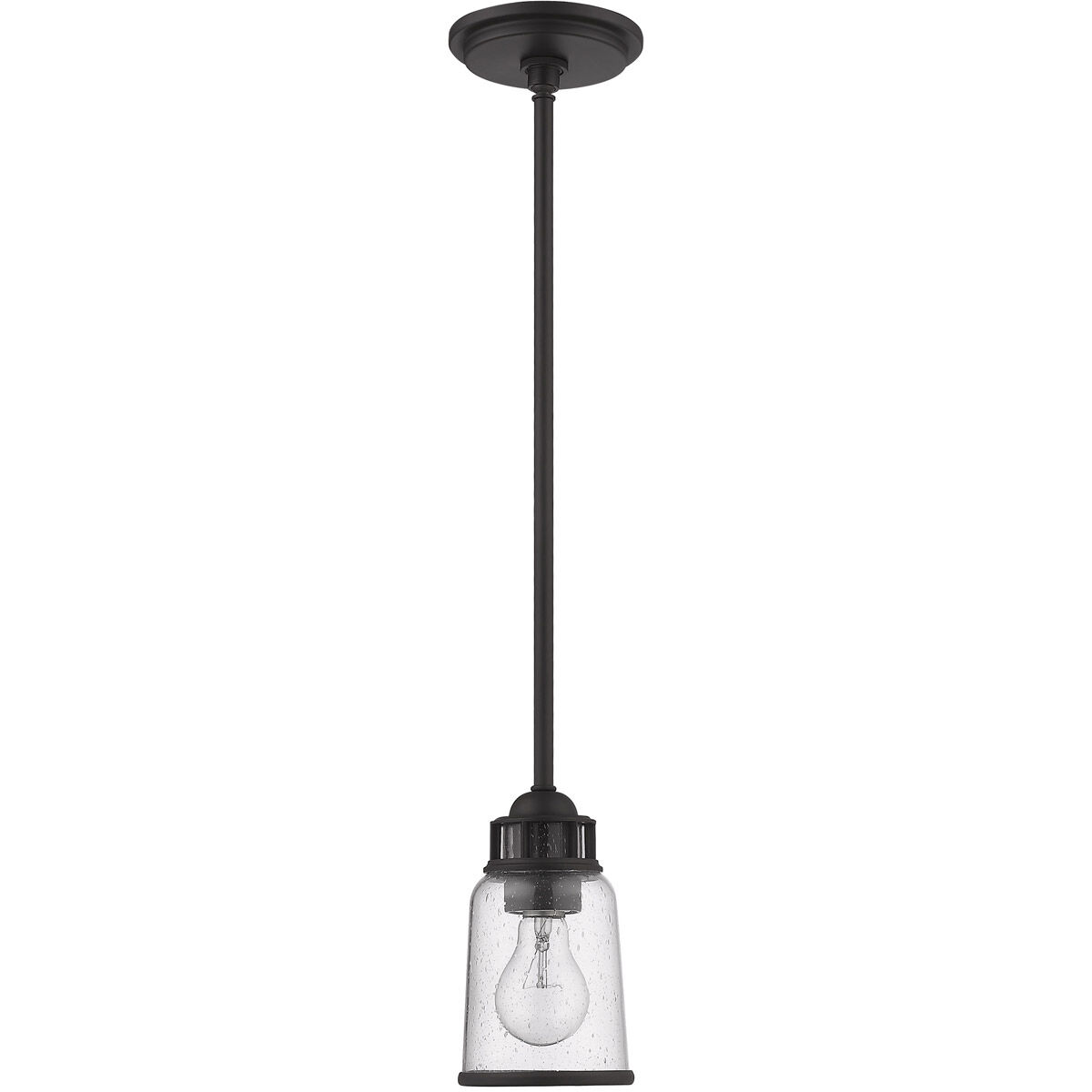Lawrenceville 1 Light 5 inch Bronze Mini Pendant Ceiling Light