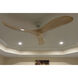 Swell 80 inch Matte White with Natural Blades Fan