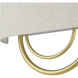 Stratton 2 Light 15 inch Soft Gold ADA ADA Sconce Wall Light