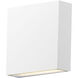 Brik LED 4.75 inch White Outdoor Wall Mount