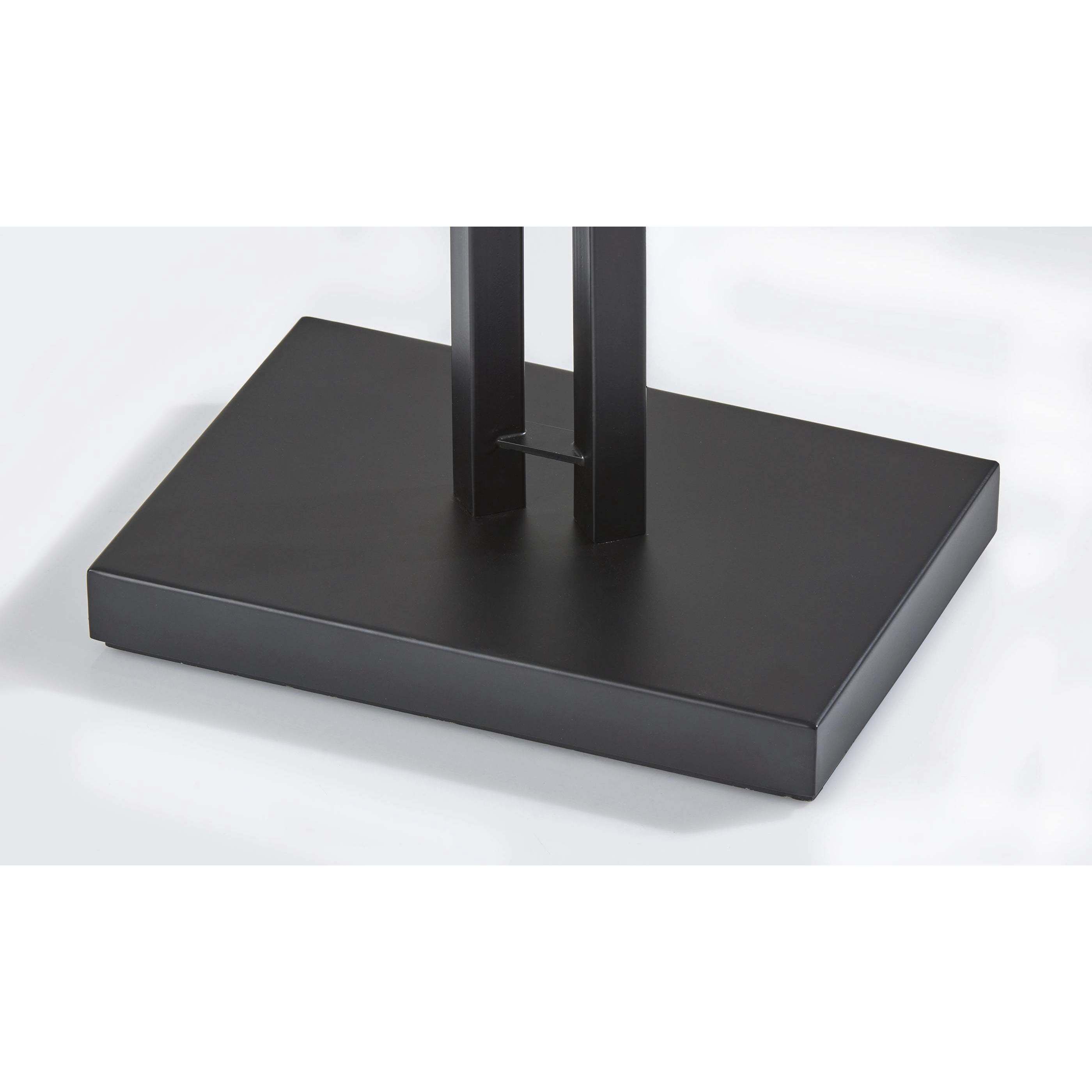 Foster 62 inch 100.00 watt Black Floor Lamp Portable Light