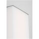 Panna LED 36 inch Chrome Vanity Light Wall Light