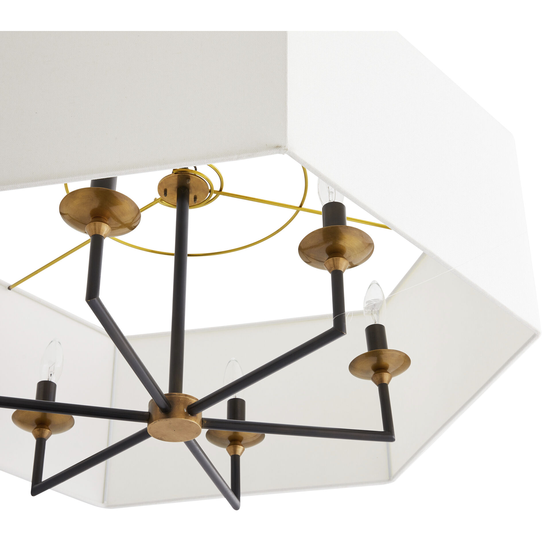 Oxford 6 Light 32 inch Bronze Chandelier Ceiling Light