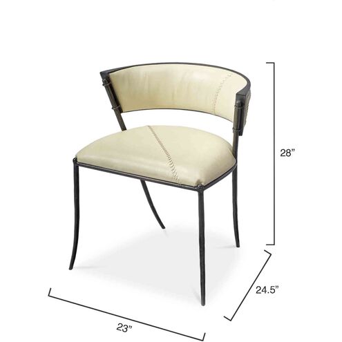 Nevado Off White and Black Chair