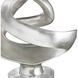 Curren 30.25 inch Silverleaf Sculptural Table Lamp Portable Light