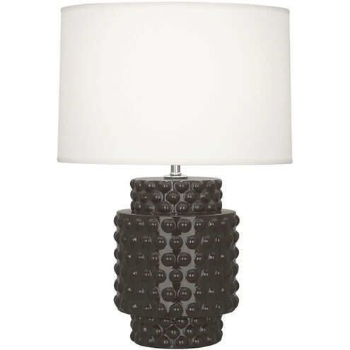 Dolly 21 inch 150 watt Coffee Accent Lamp Portable Light