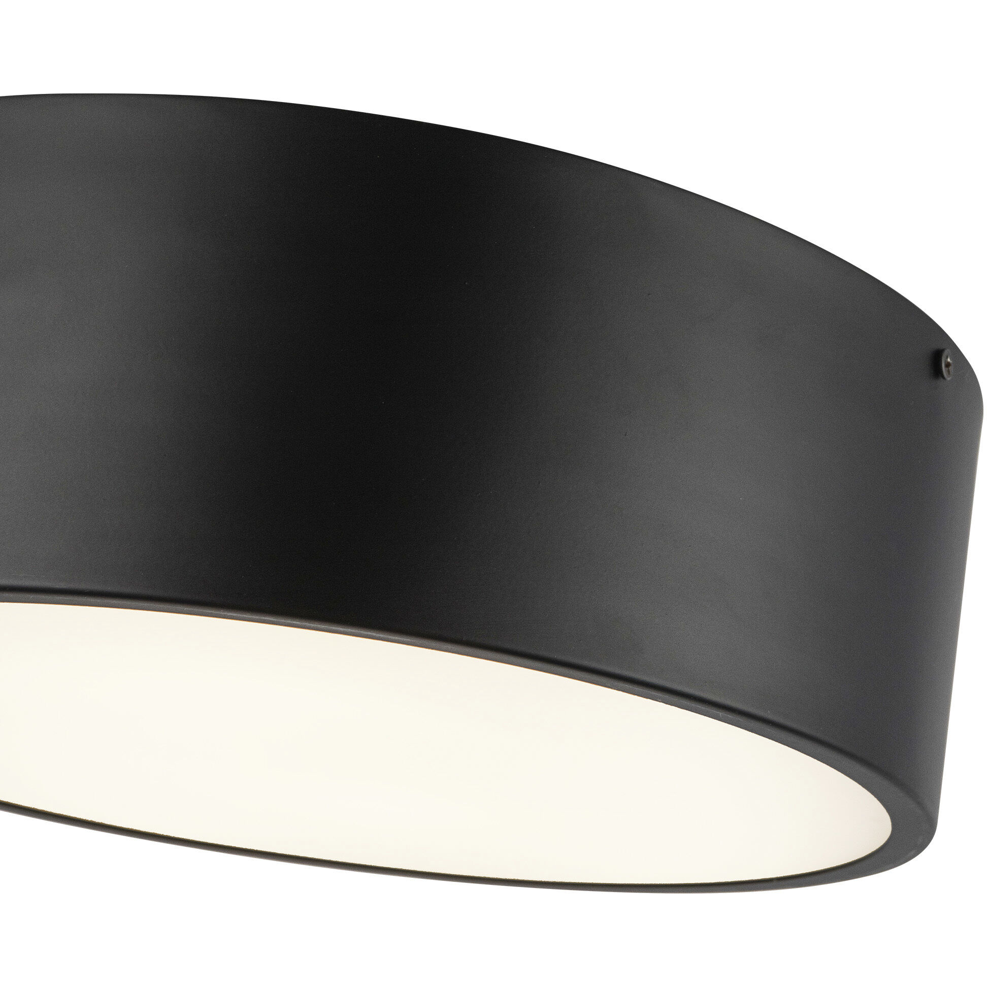 Alora Mood Brisbane 2 Light 12 inch Matte Black Flush Mount Ceiling Light