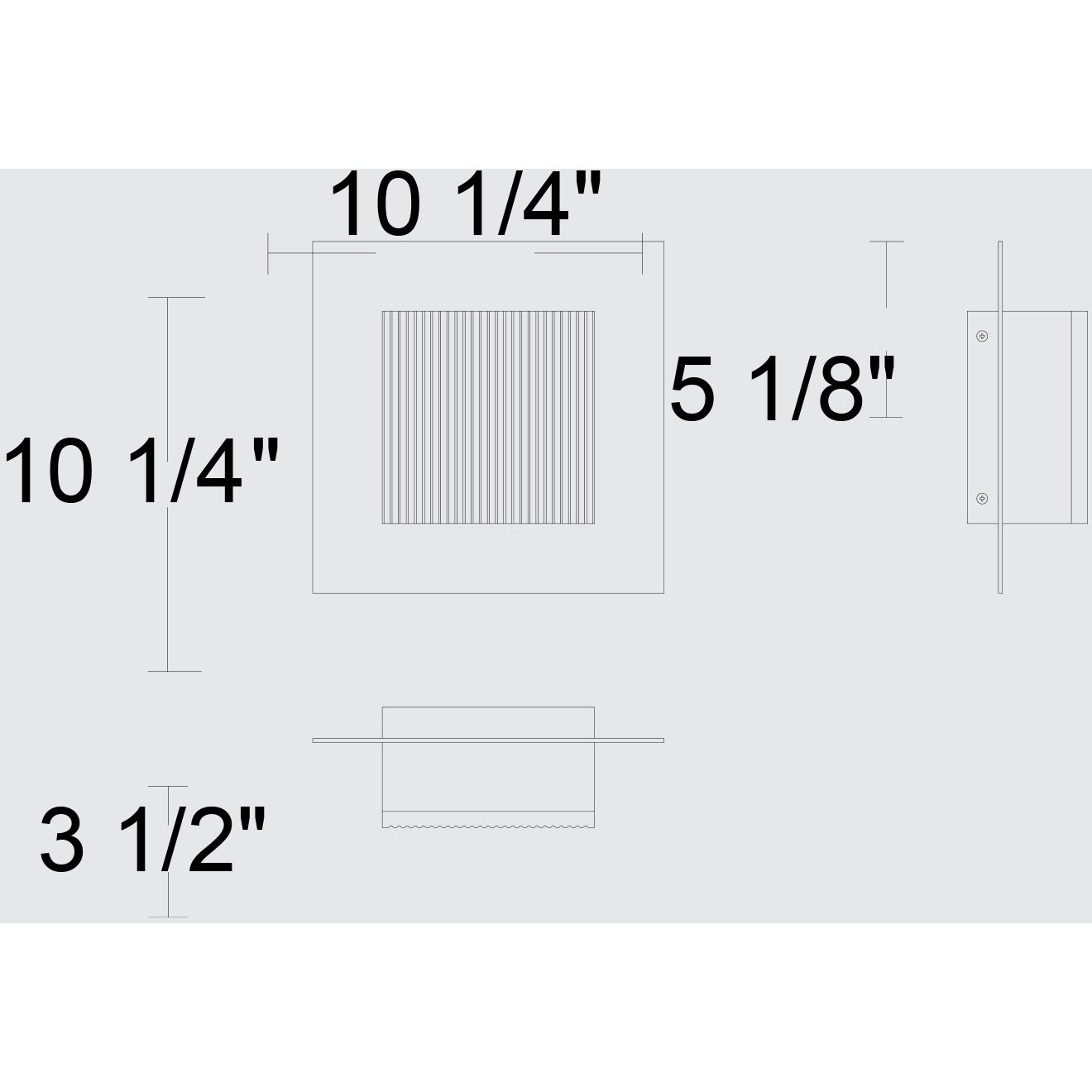 Miami LED 10.25 inch Sand Black Outdoor Wall Sconce
