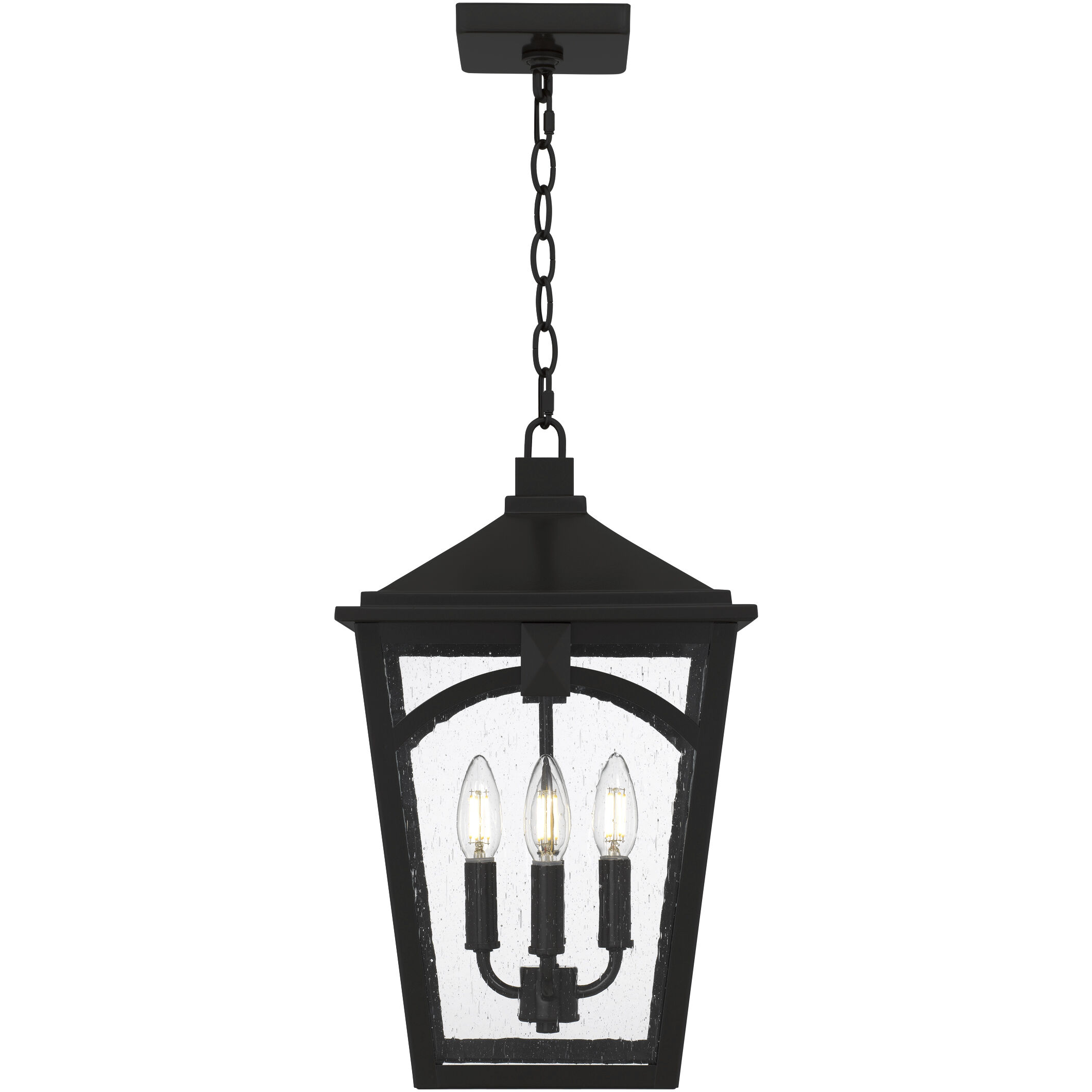Jaxon 4 Light 10.75 inch Western Bronze Outdoor Hanging Lantern