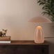 Alora Mood Poppy 13.88 inch 8 watt Peach Table Lamp Portable Light
