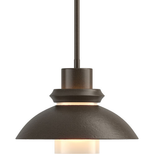 Staccato 1 Light 10.5 inch Bronze Mini Pendant Ceiling Light, Large