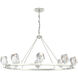 Gatsby 8 Light 45.3 inch Sterling Chandelier Ceiling Light