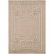 Alameda 36 X 24 inch Taupe, Seafoam, Camel Rug