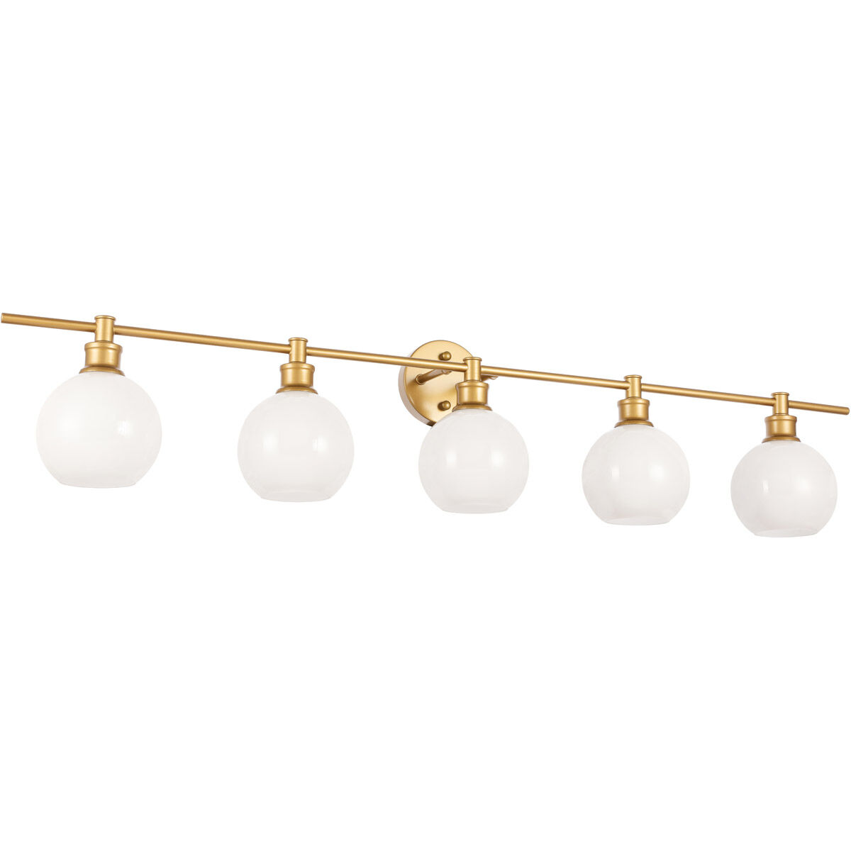 Collier 5 Light 47 inch Brass Wall sconce Wall Light