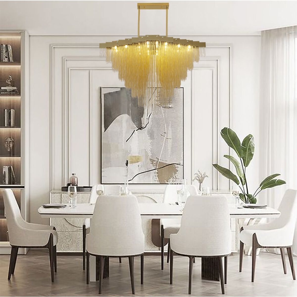 IMG Series 24 Light 23.6 inch Gold Chandelier Ceiling Light