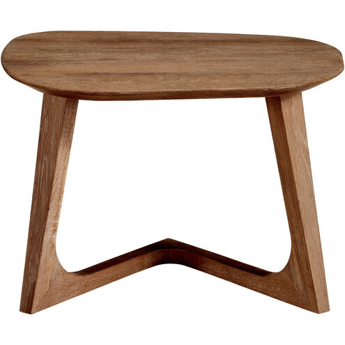 Godenza 24 X 19 inch Brown End Table