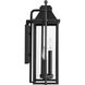 Sean Lavin Wellsworth 3 Light 18.25 inch Textured Black Outdoor Wall Lantern